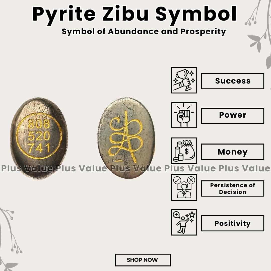Pyrite Zibu Symbol