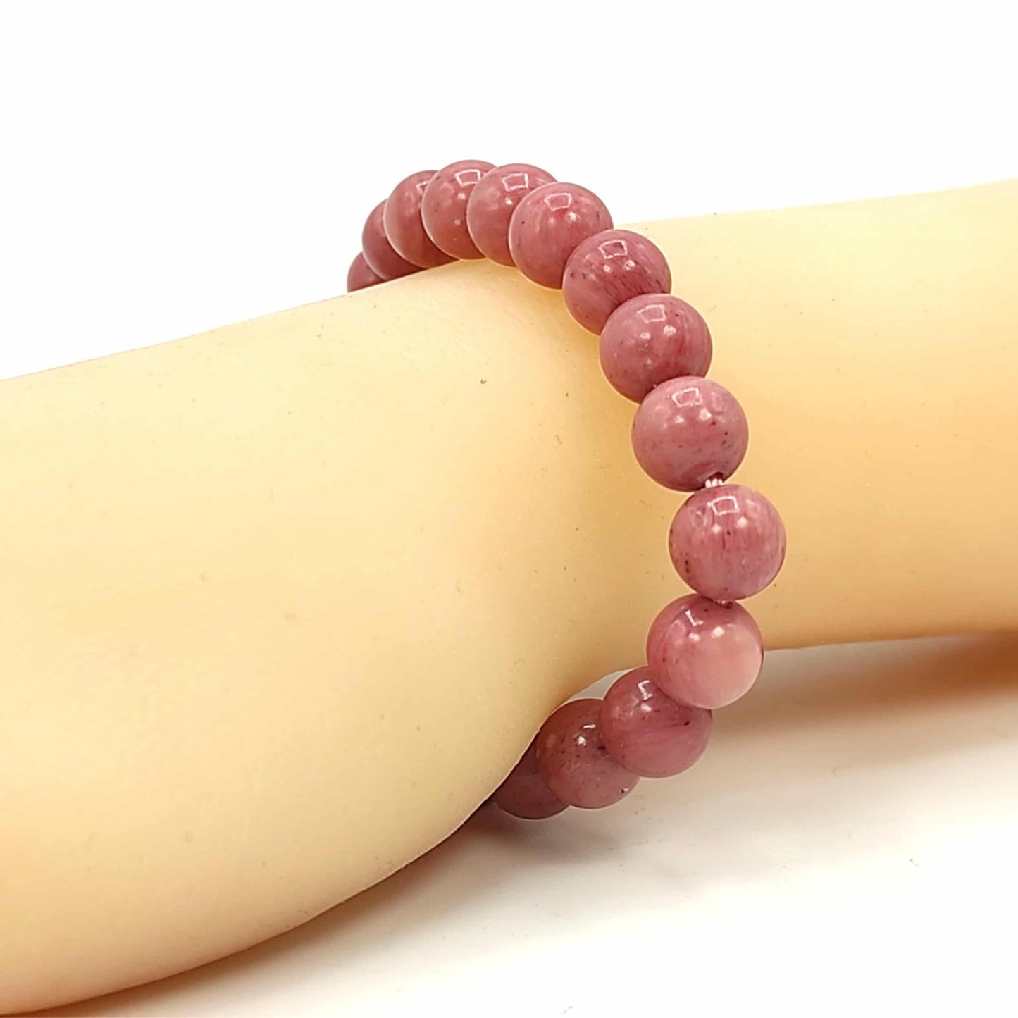 Rhodochrosite Stone 8mm Bracelet