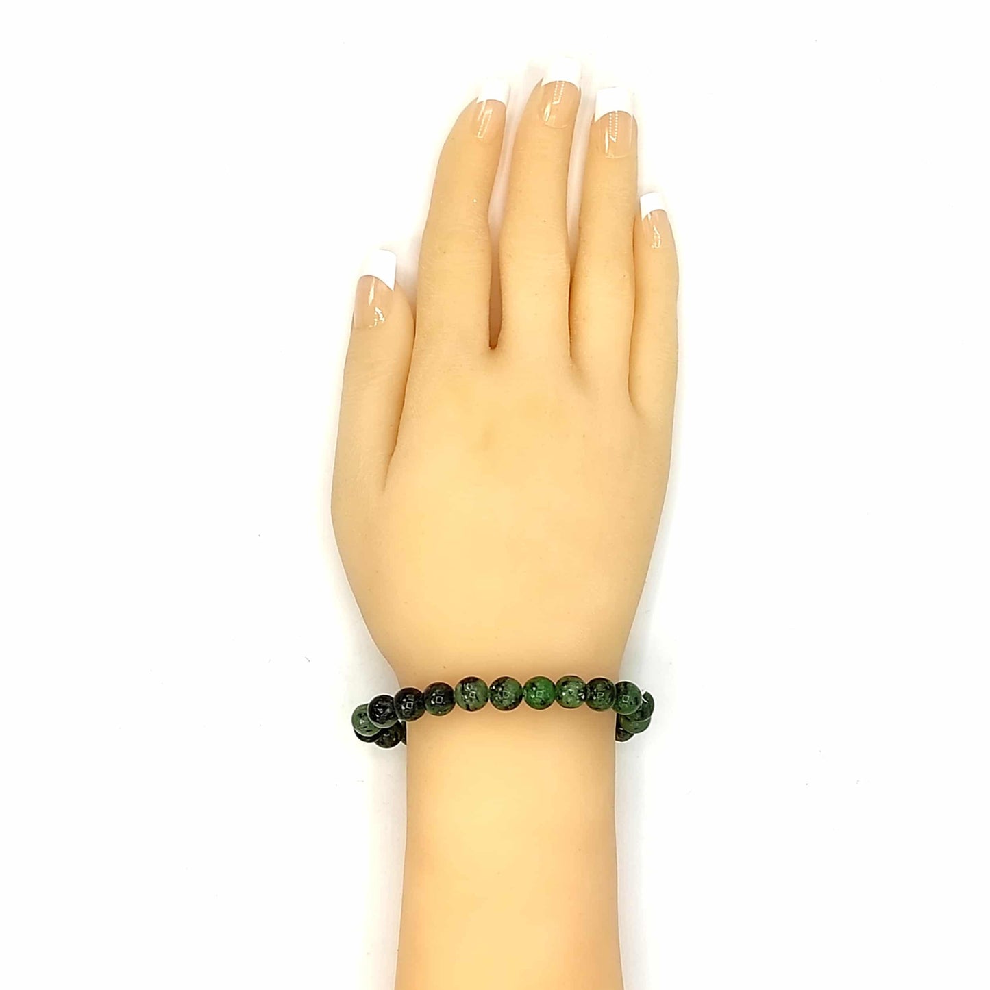 Ruby Zoisite Stone Bracelet 8mm Healing Reiki
