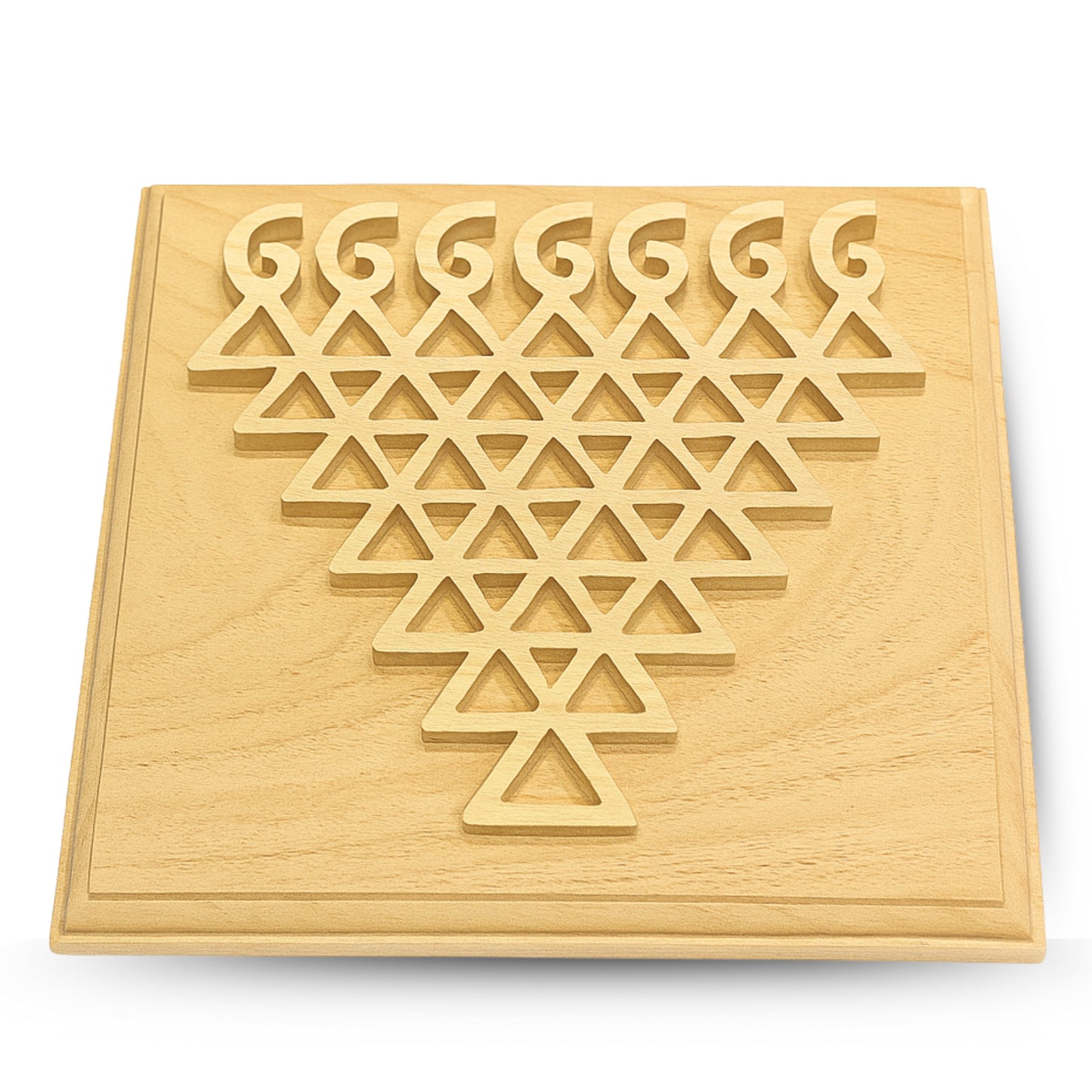 Shriparni Saraswati Yantra Sacred Geometry Wall Art for Students Knowledge & Wisdom - plusvalueindia