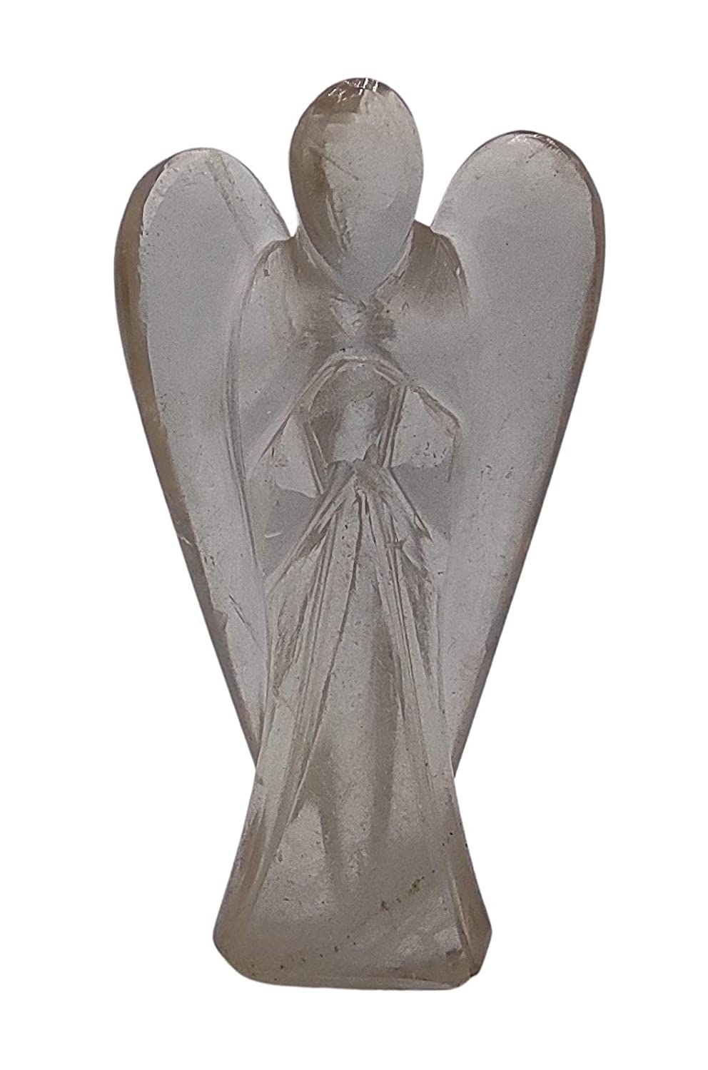 Smokey Quartz Stone Pocket Angel