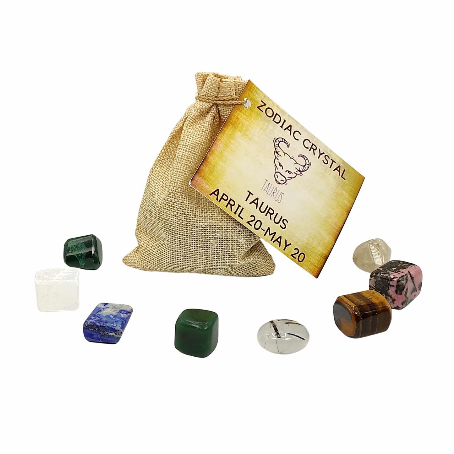 taurus zodiac crystal bag
