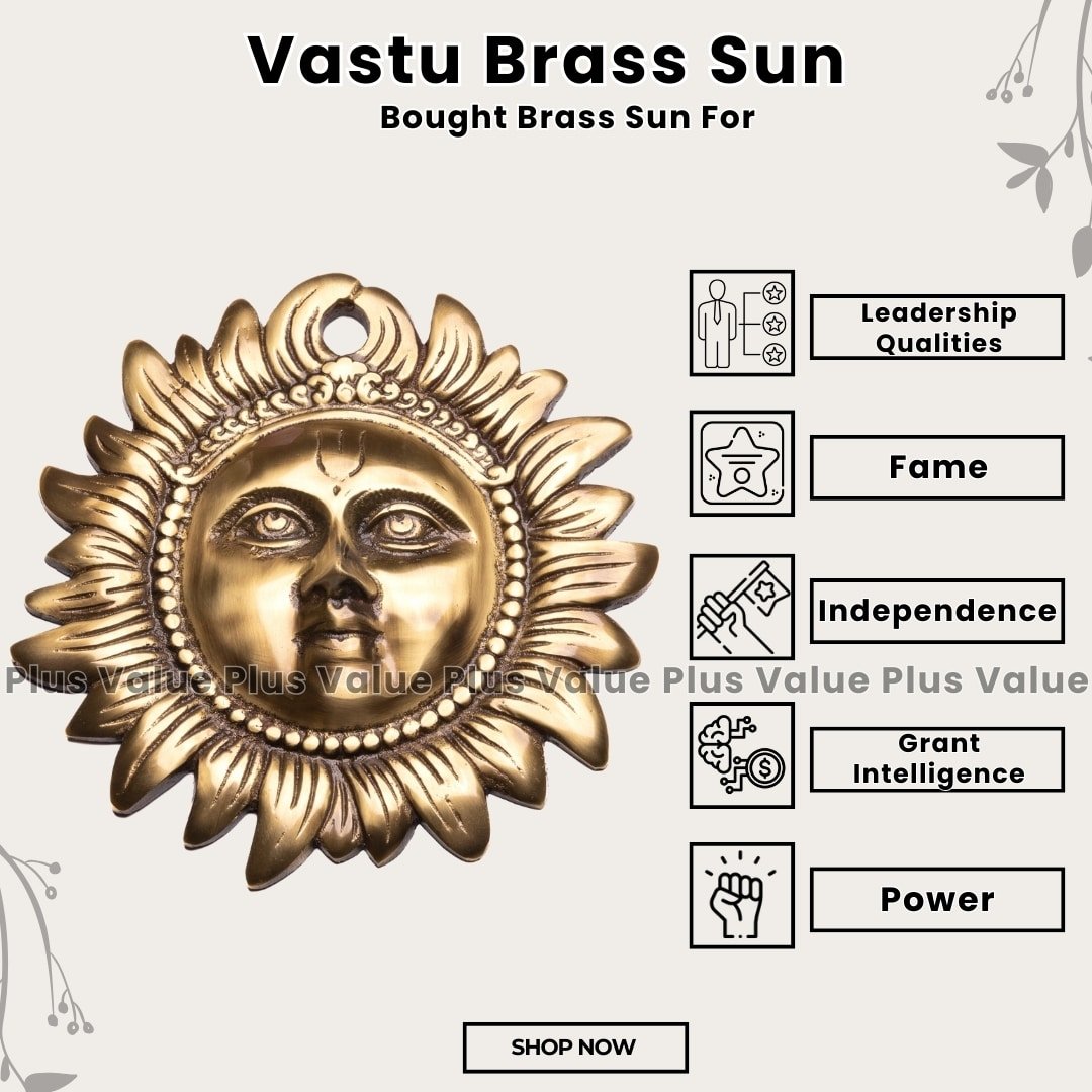 Vastu Brass Sun