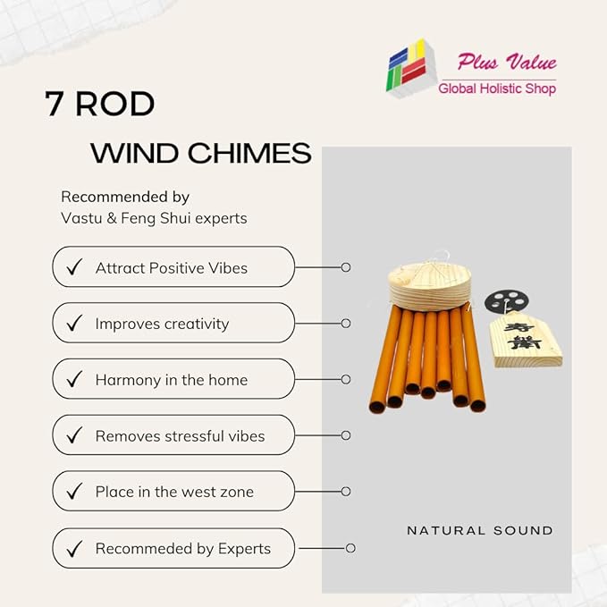 Wind Chime 7 Pipe