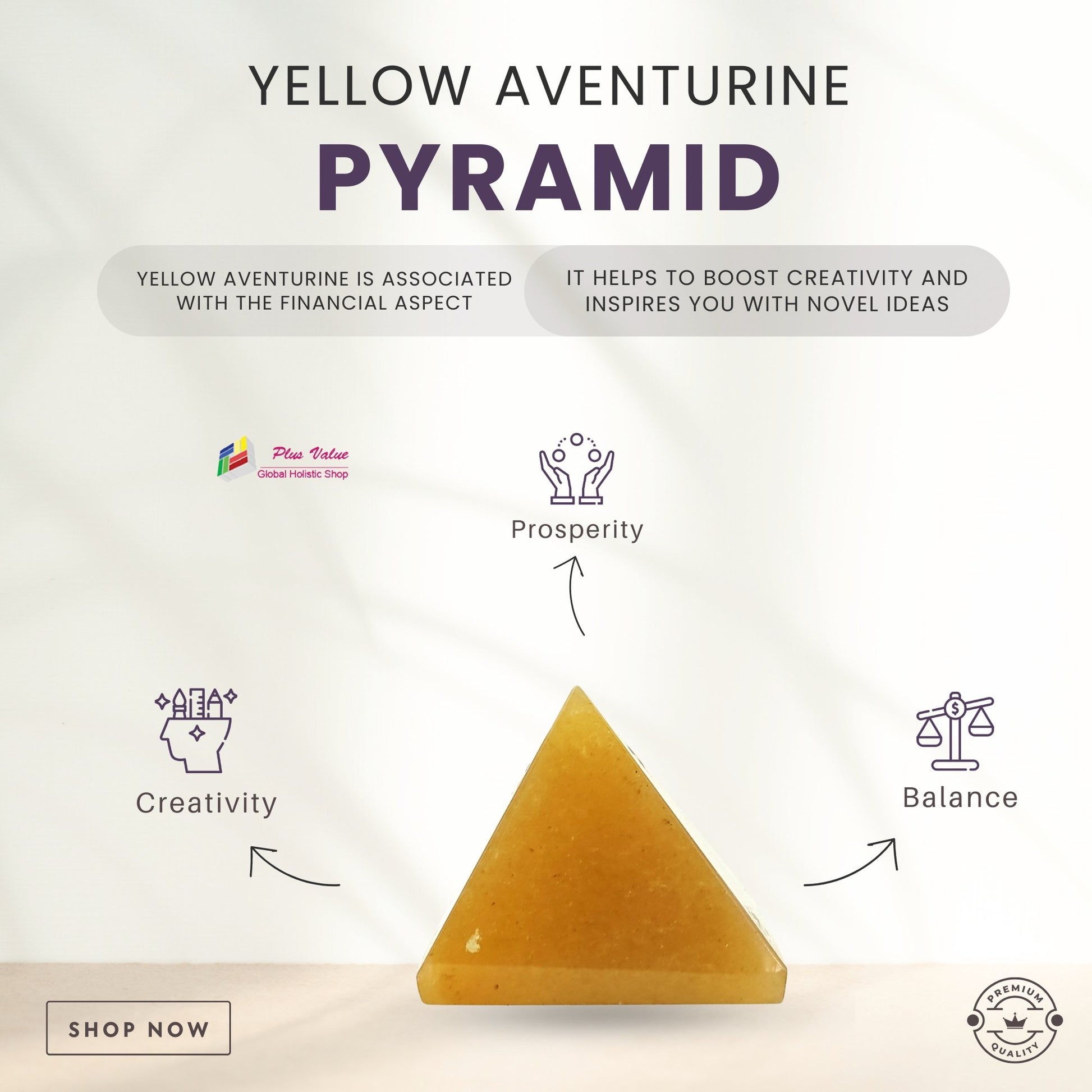 Yellow-Aventurine-Pyramid- 1 inch