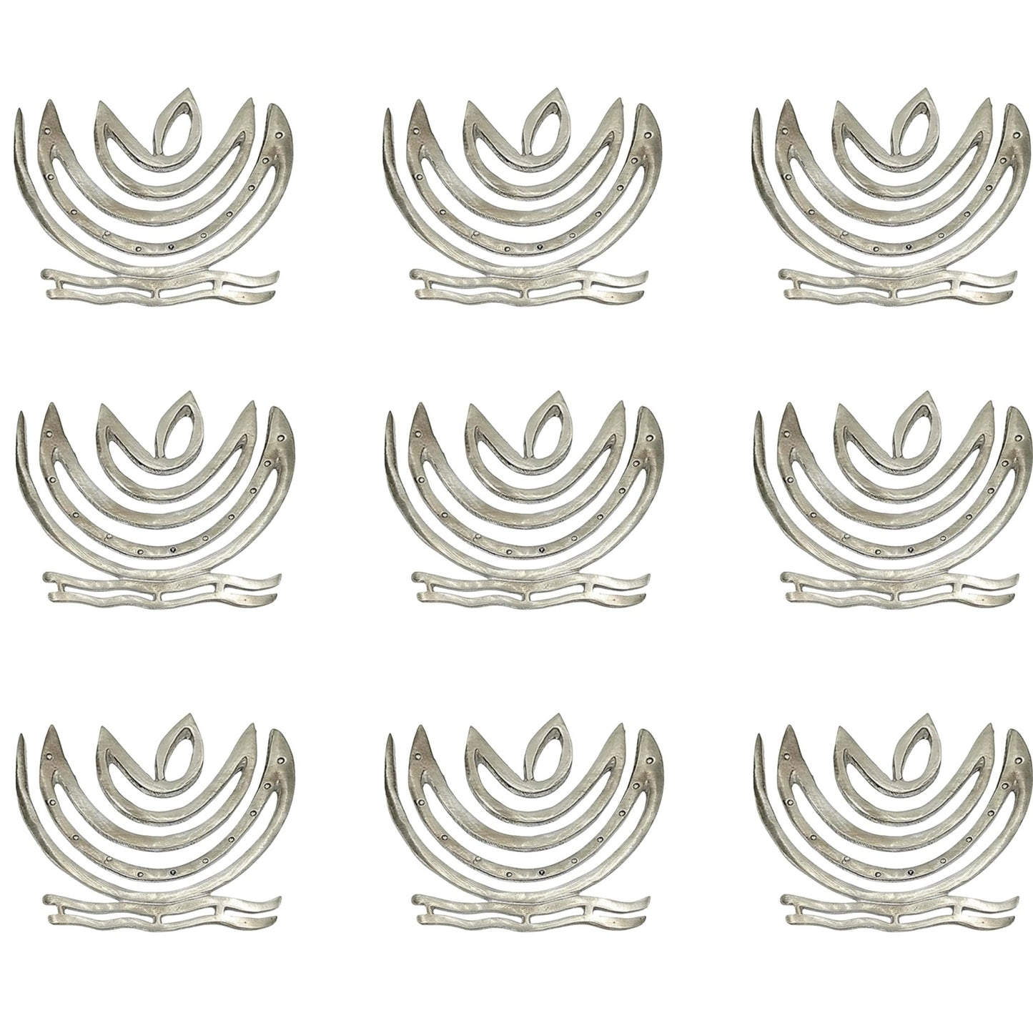 Ishanya Zinc Helix Vastu Remedies for North - East Main Door Entrance, Kitchen, Bedroom Vaastu Dosh Defects for Home, Office, Plot, Factory (3pcs) - plusvalueindia