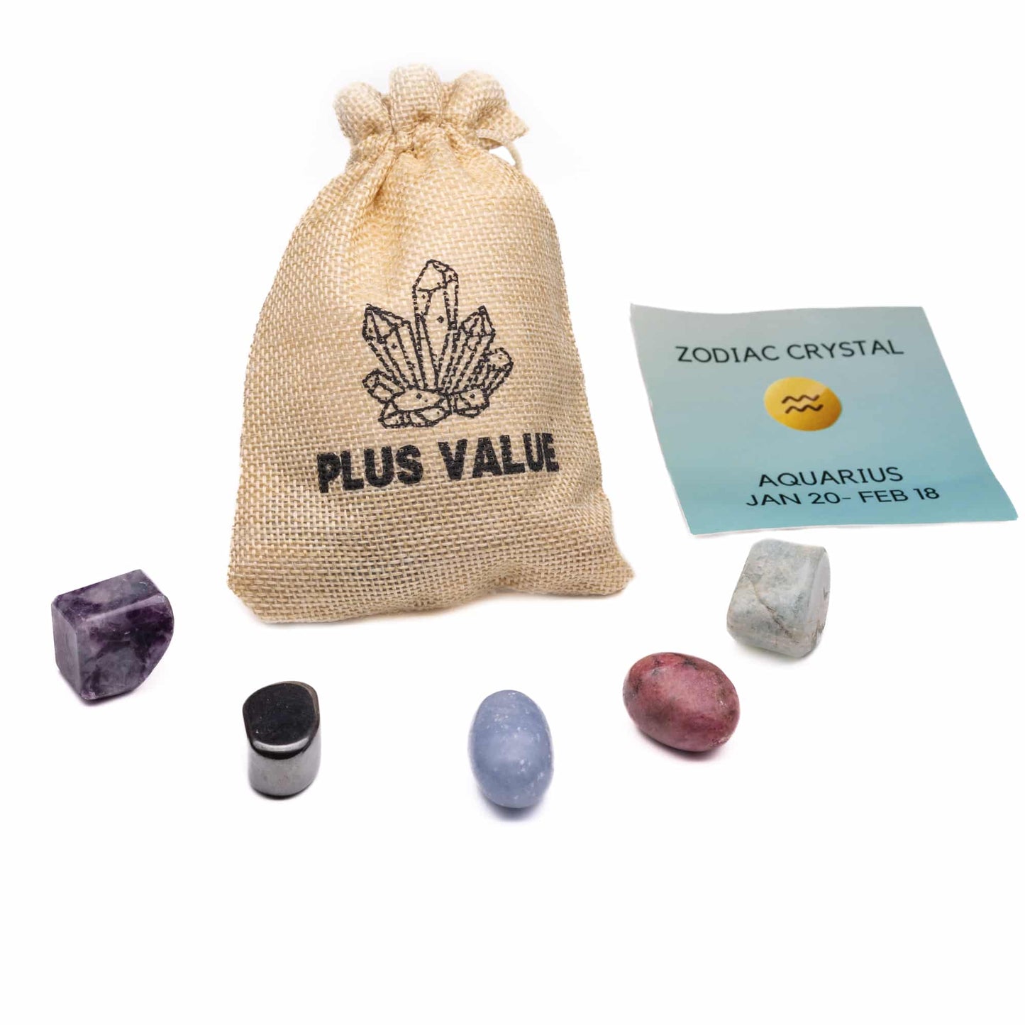 Zodiac Crystal Bag For Aquarius