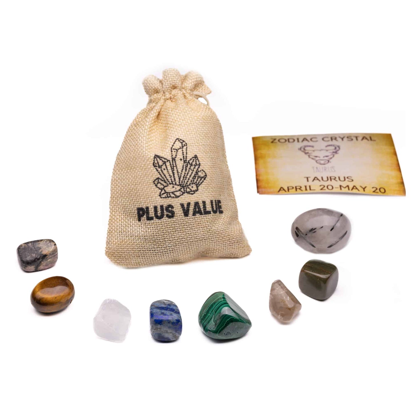 Zodiac Crystal Bag For Taurus Sign