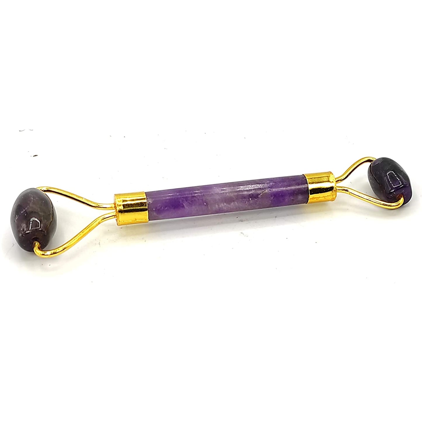 amethyst stone face massager facial rollers