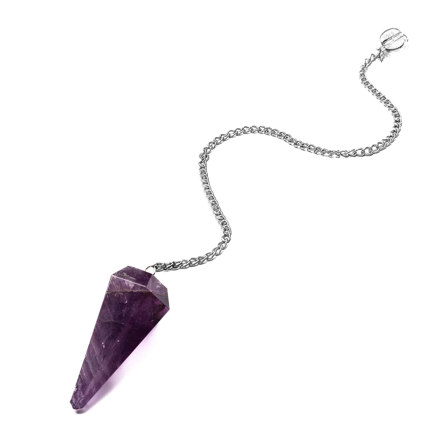amethyst v shape dowsing pendulum vastu
