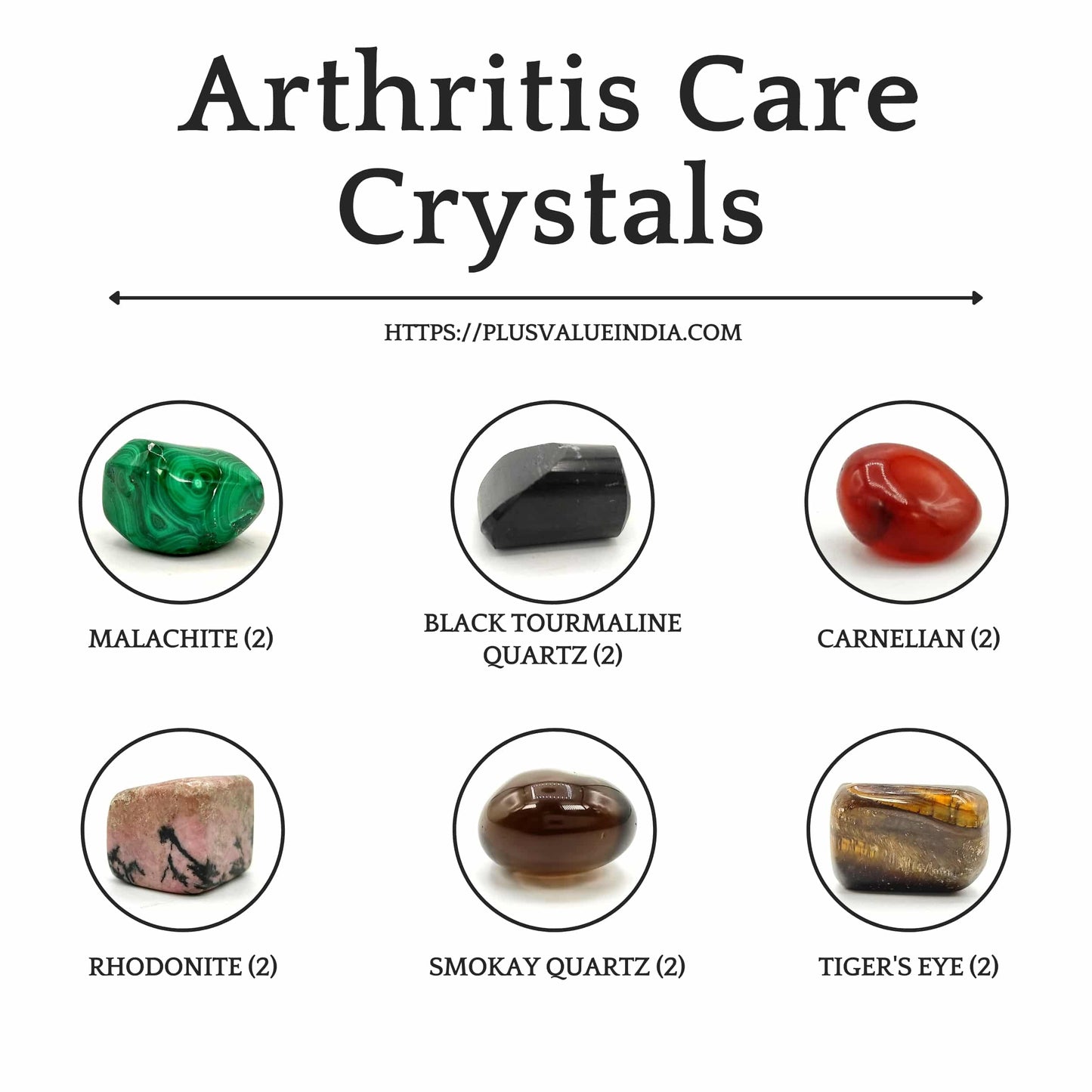 Arthritis Care Healing Crystal Bag