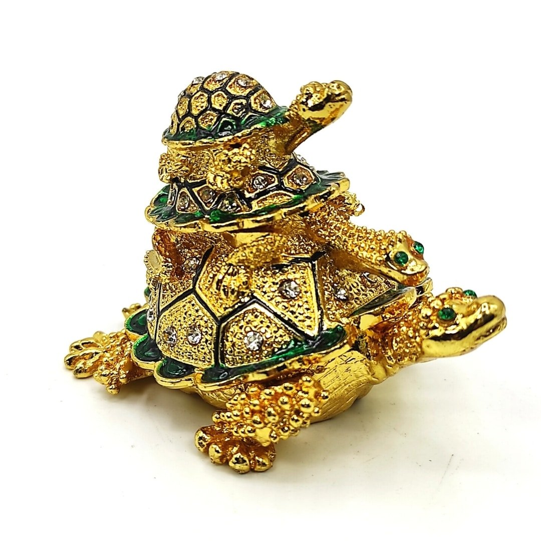 bejeweled 3 tier layer wish fulfilling tortoise turtle