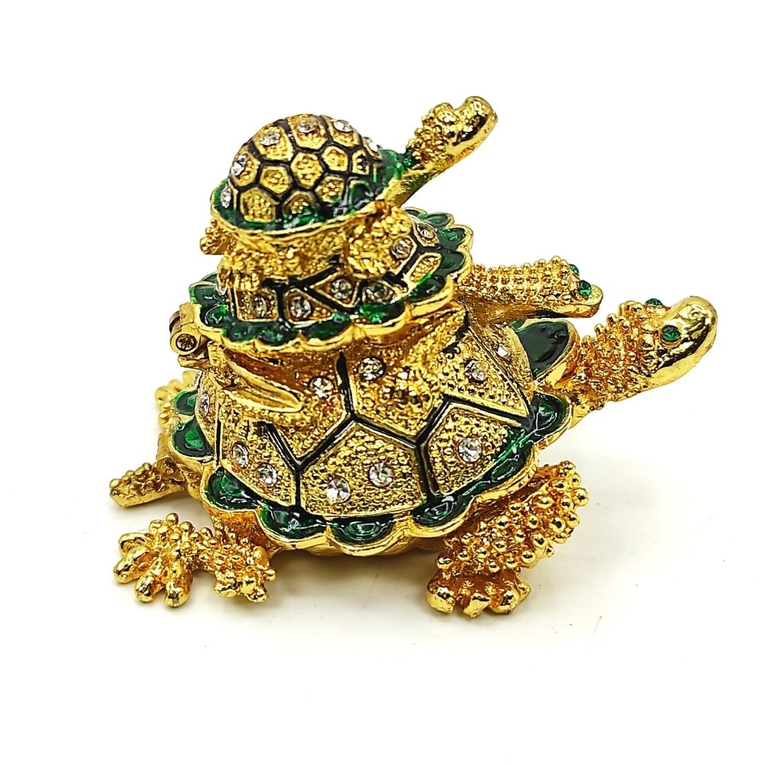 bejeweled 3 tier layer wish fulfilling tortoise turtle