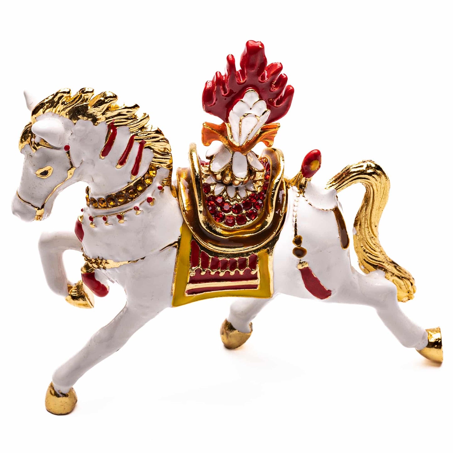 bejewelled white horse feng shui