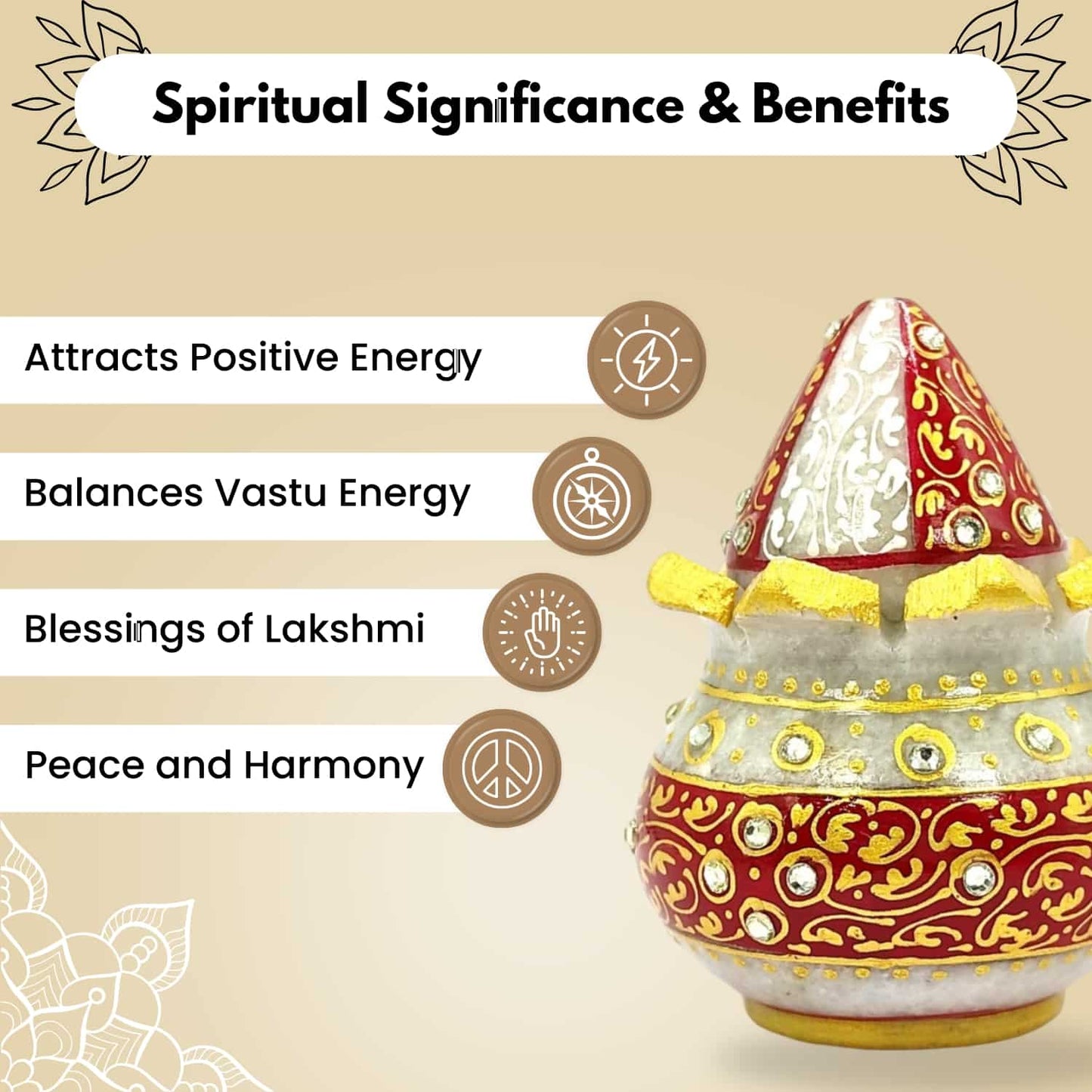 benefits of marble kalash