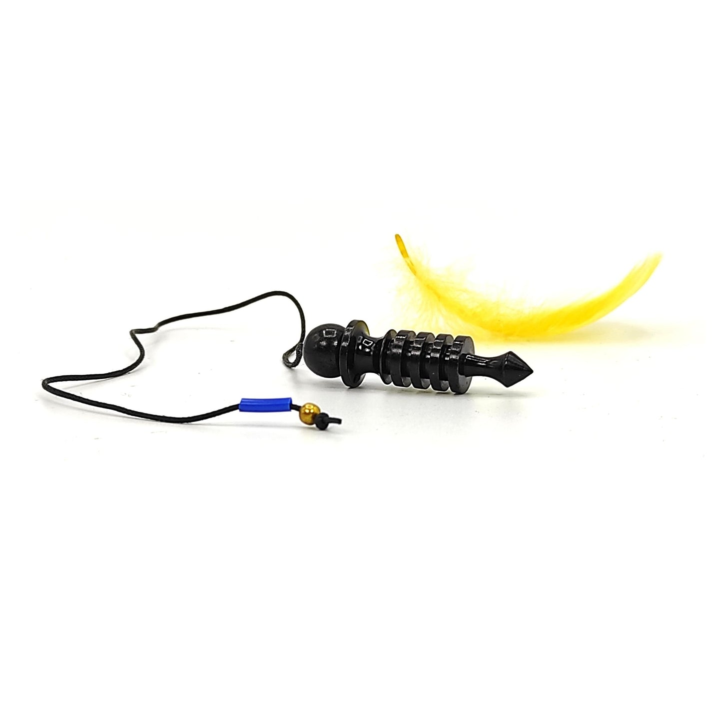 Black Colour Coated Brass Isis Dowsing Pendulum, product view 4