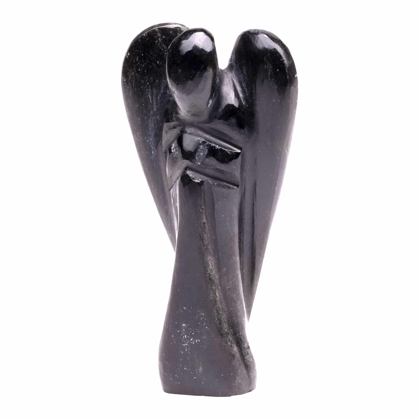 black tourmaline angel 2inch reiki healing