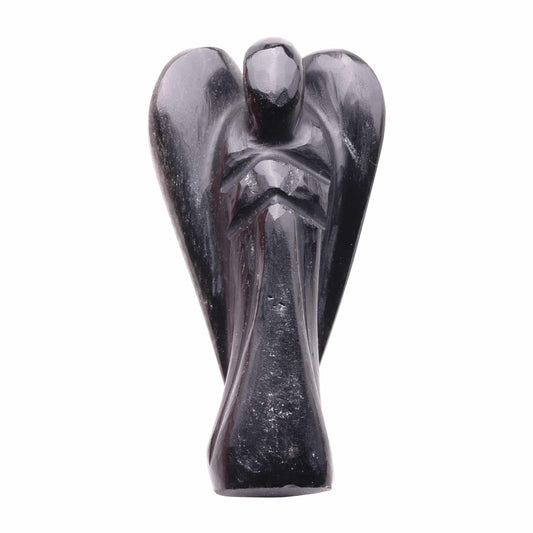 black tourmaline angel 2inch