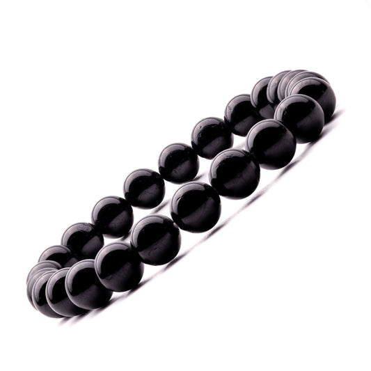 black tourmaline bracelet 8mm