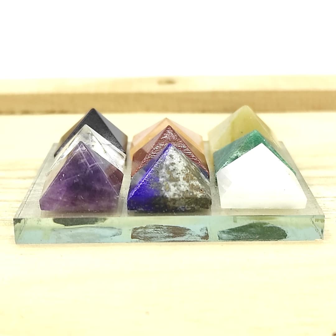 brahma pyramid single grid with sriparni wooden plate vastu remedies
