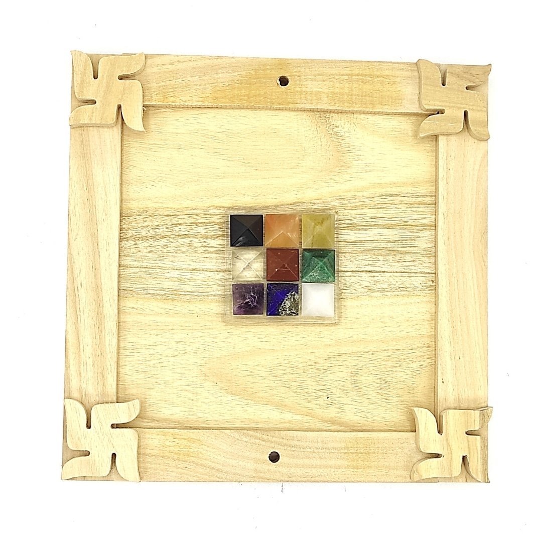 brahma pyramid single grid with sriparni wooden plate