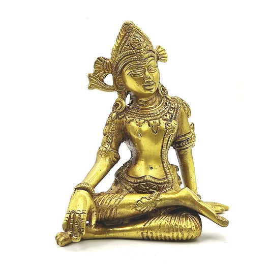 brass lord indra dev vastu idol statue murti