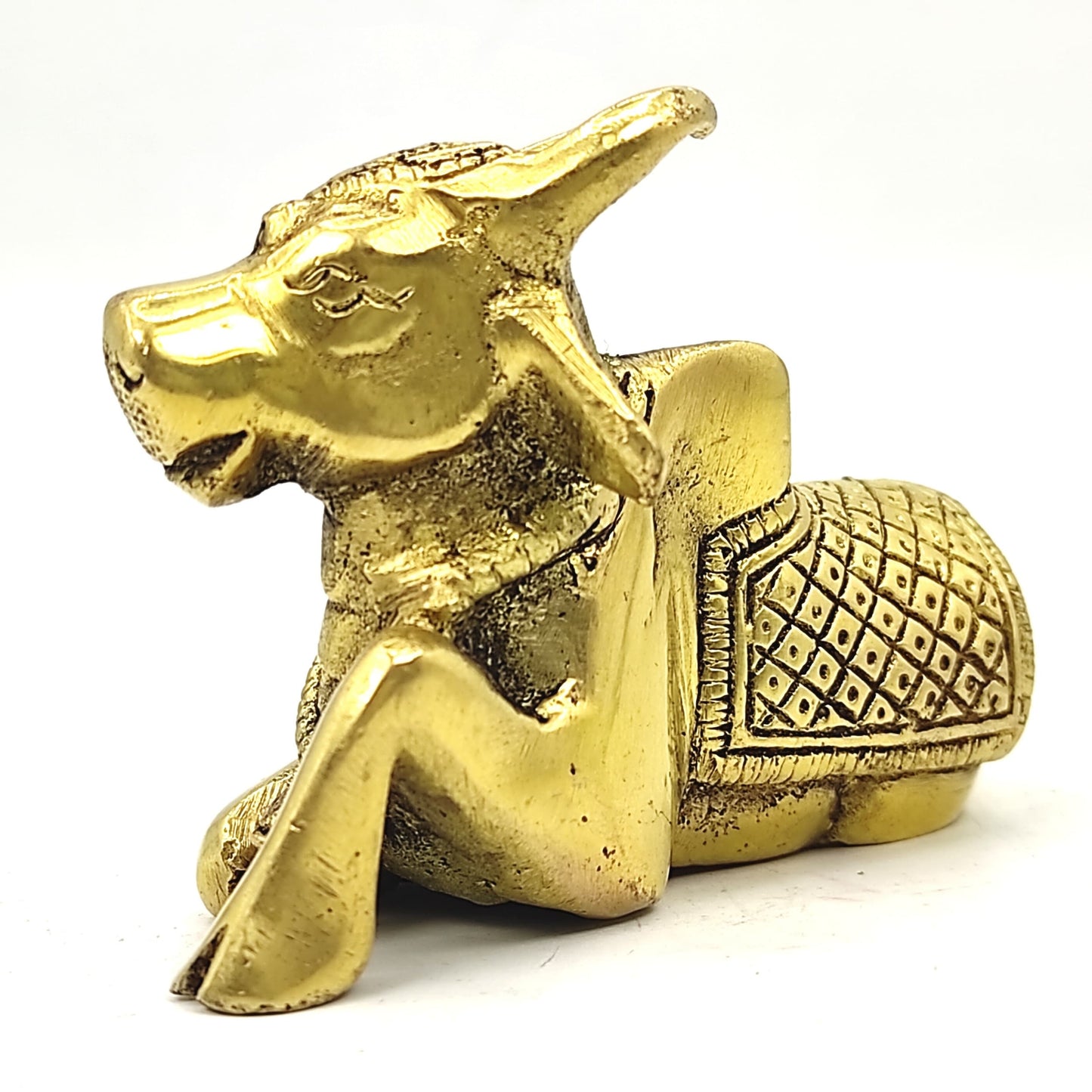 brass metal nandi bull murti vastu