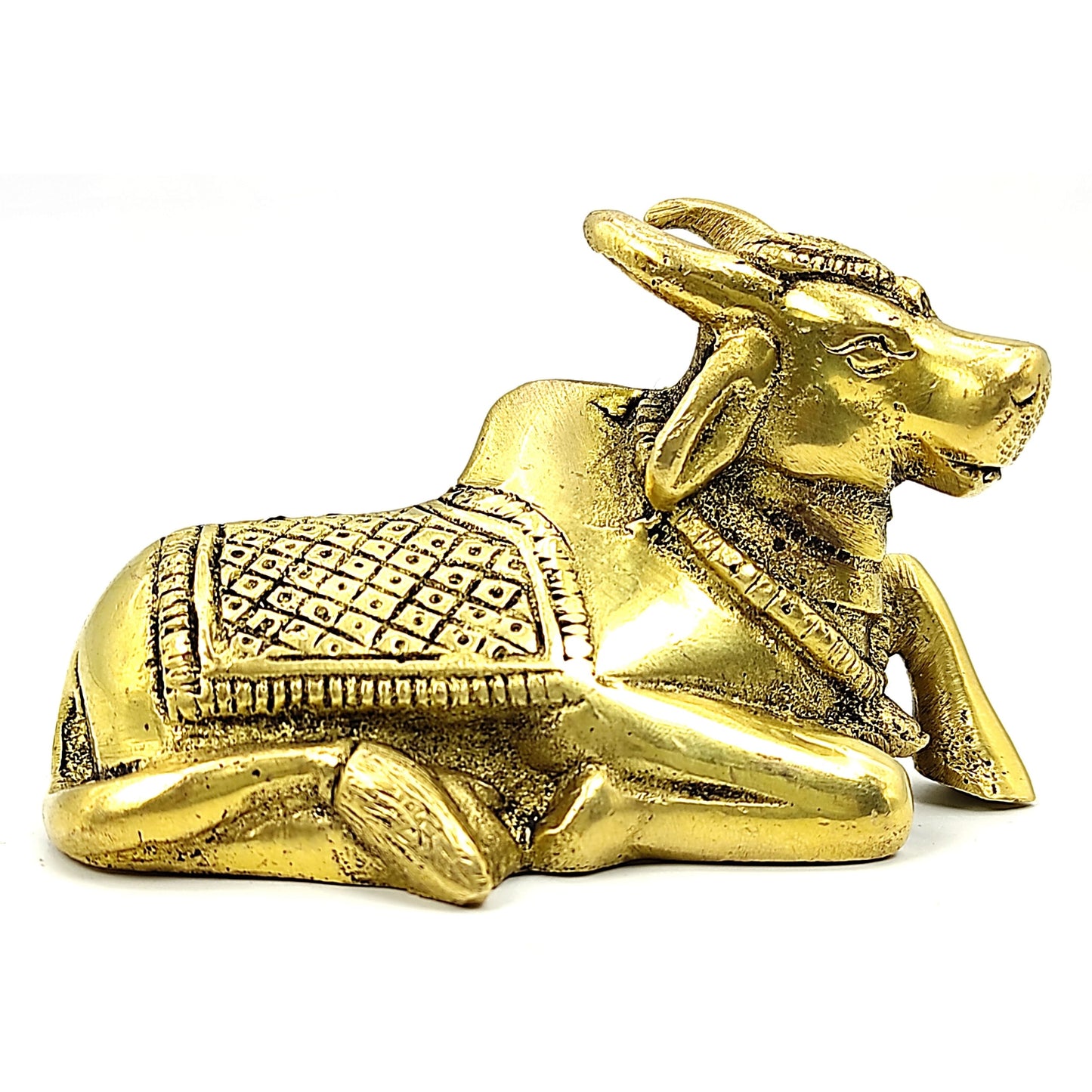 brass metal nandi bull idol vastu
