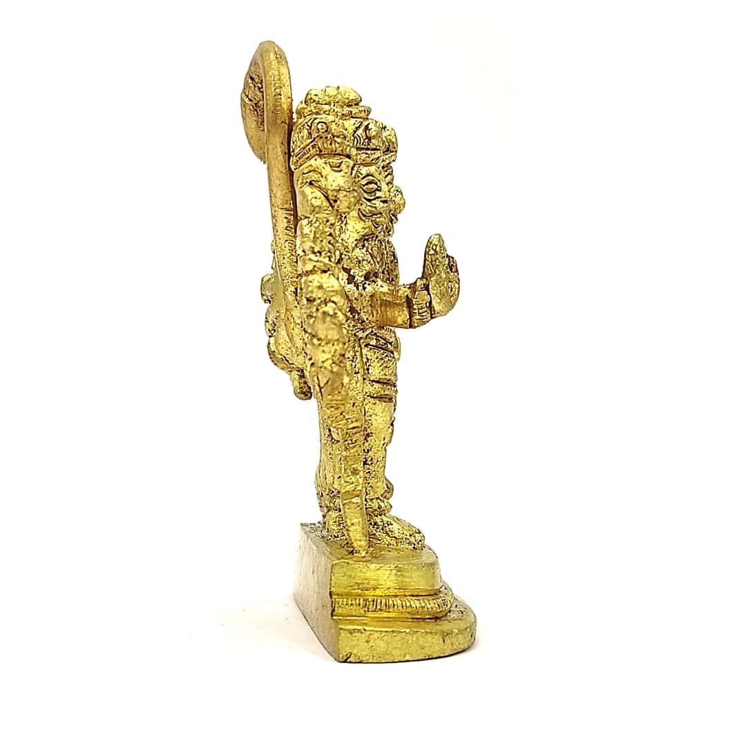 brass panchmukhi hanuman murti