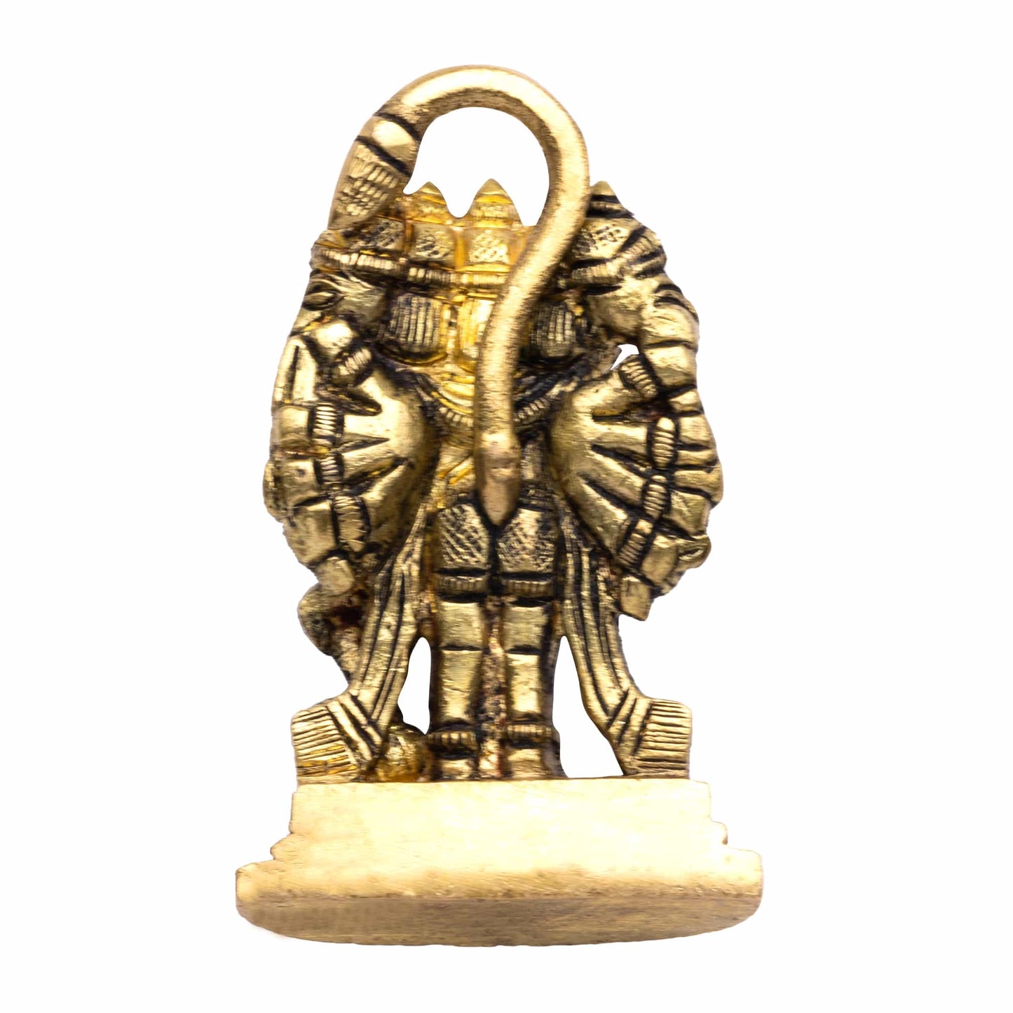 brass panchmukhi hanuman 2inch murti