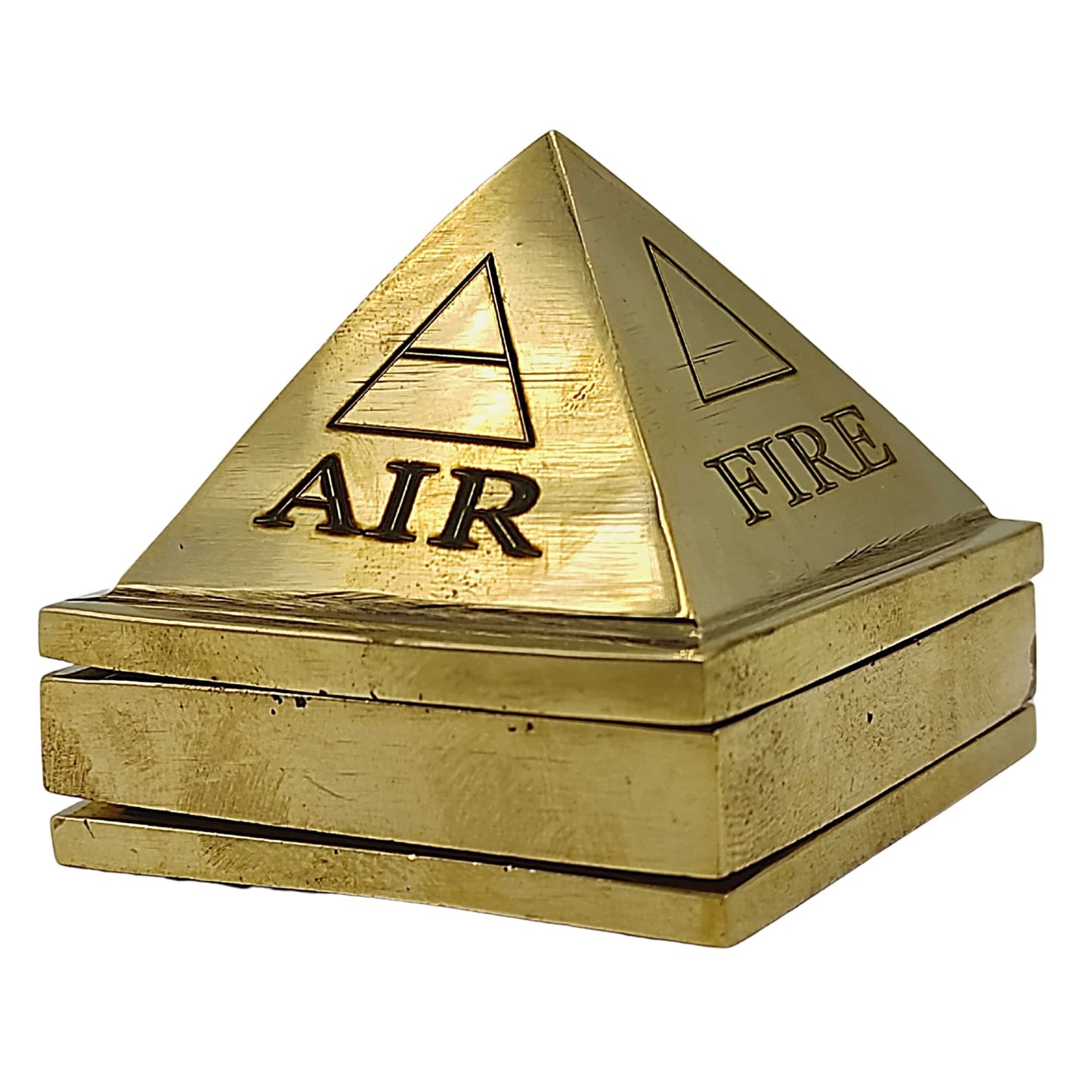 brass metal 1.75inch vastu pyramid