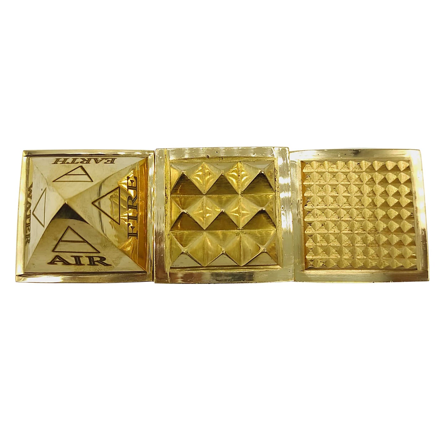 brass metal pyramid 1.75inch vastu remedies