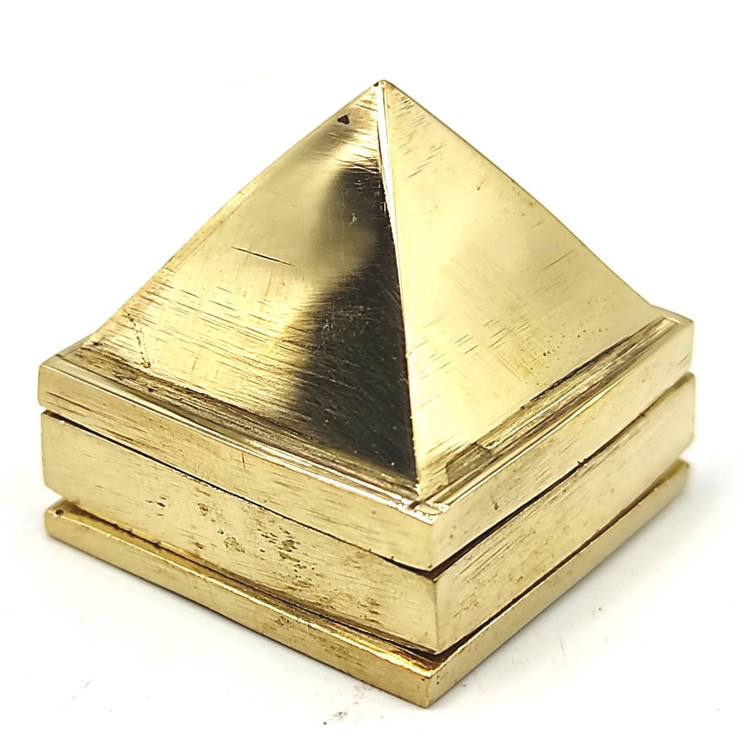 brass vastu pyramid 1inch set