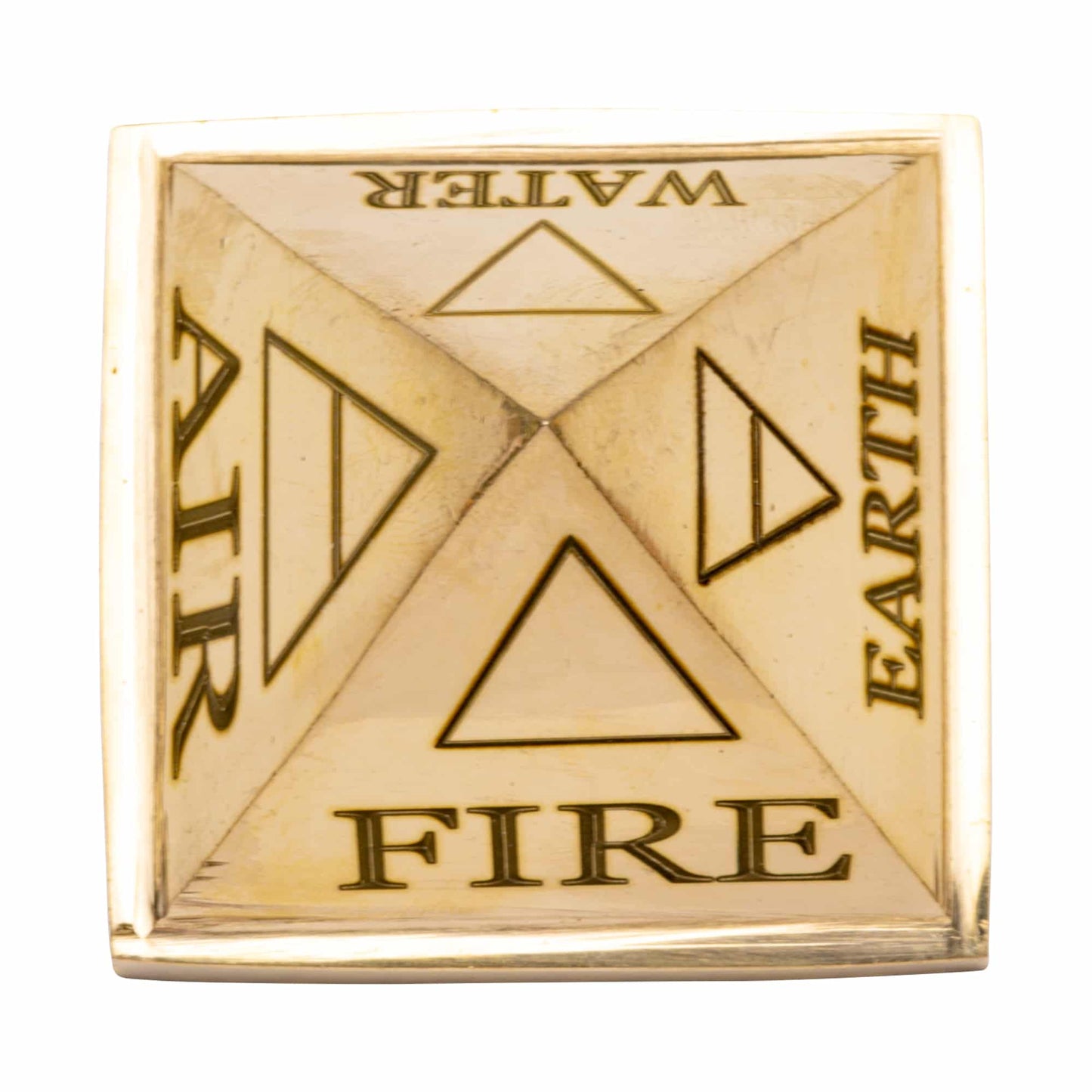 brass pyramid set 1.75'' vastu