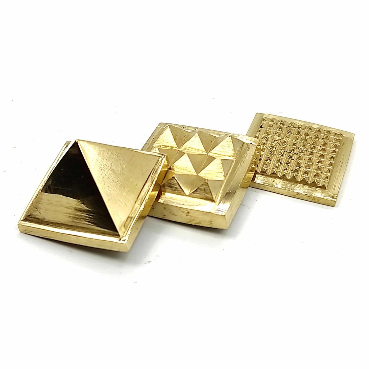brass vastu pyramid 1inch set remedy