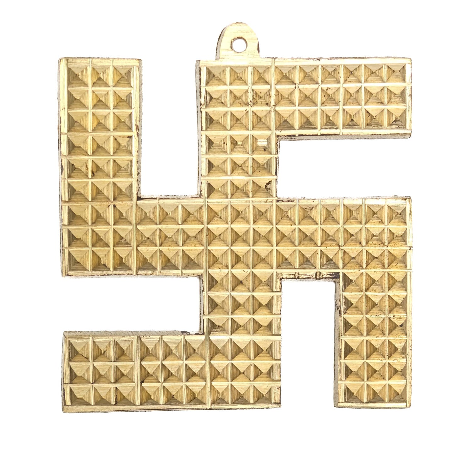 brass pyramid swastik 3inch vastu