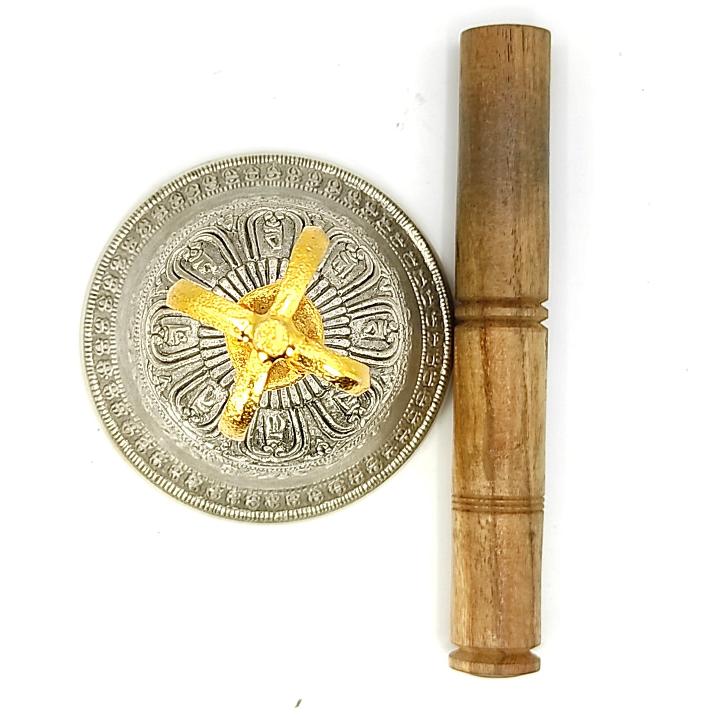 brass tibetan om bell vastu fengshui healing product remedy