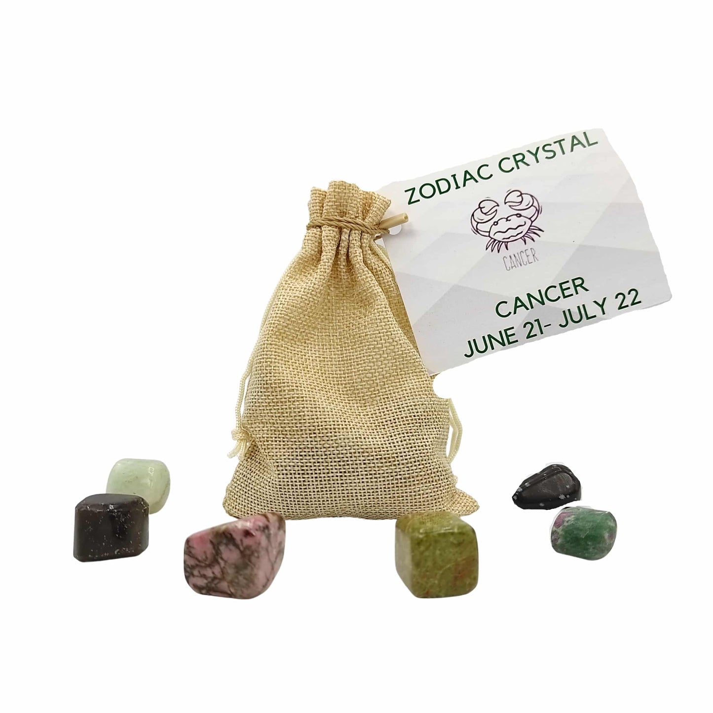 cancer zodiac crystal bag