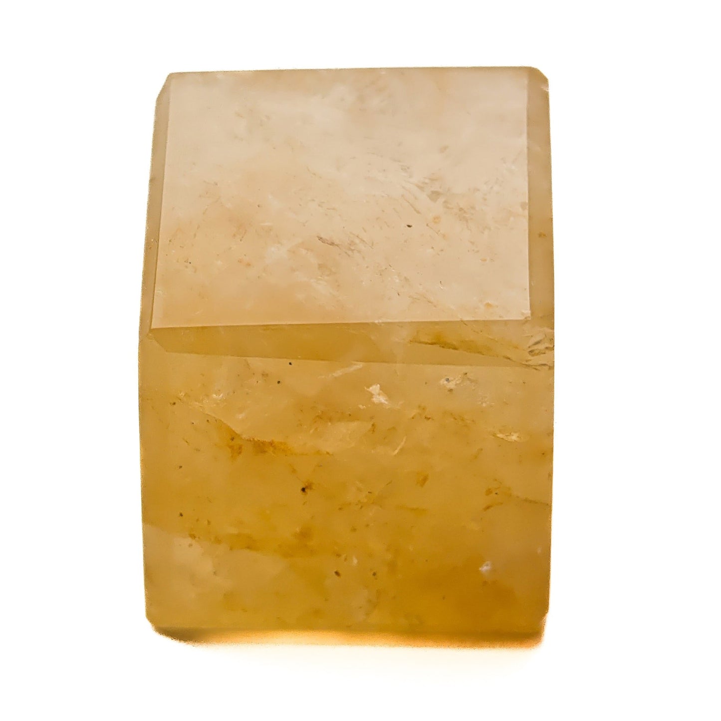 citrine stone cube reiki