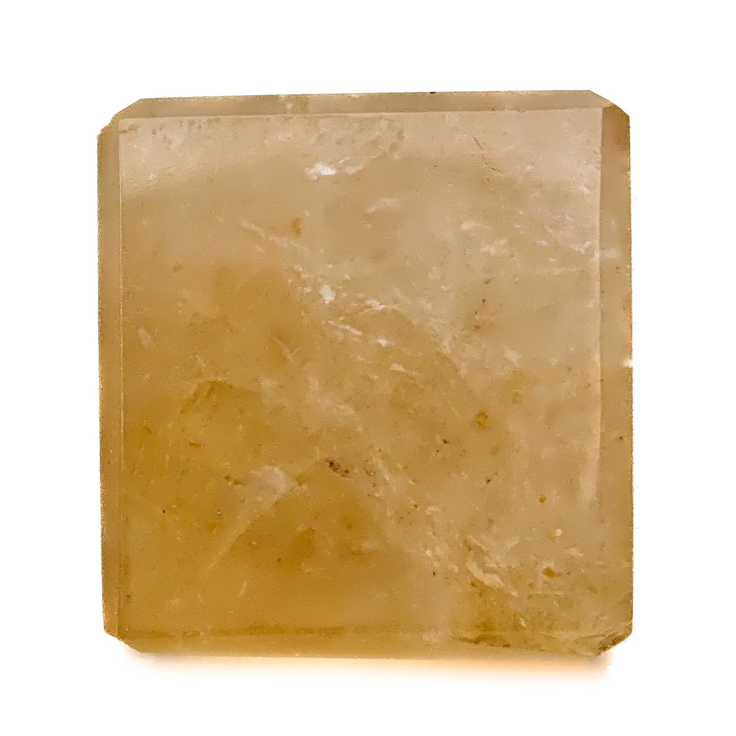 citrine stone cube