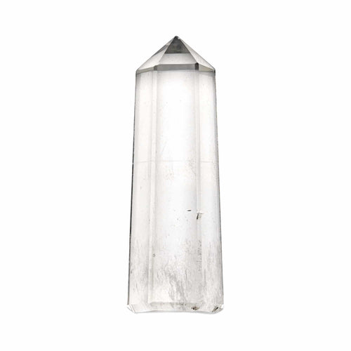 clear crystal quartz wand pencil healing reiki