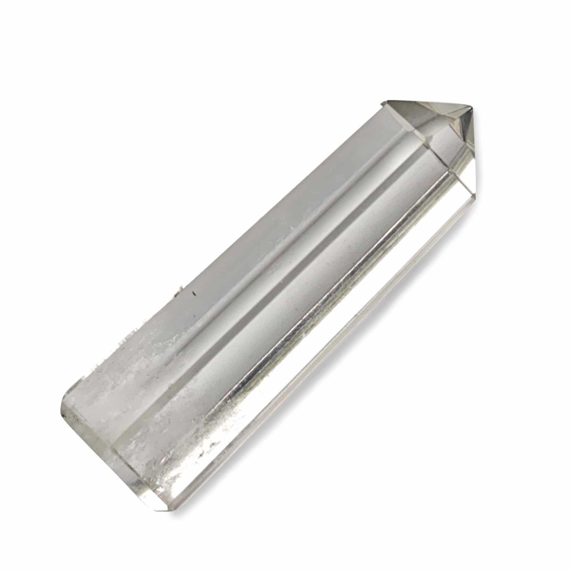 clear crystal quartz wand pencil reiki healing