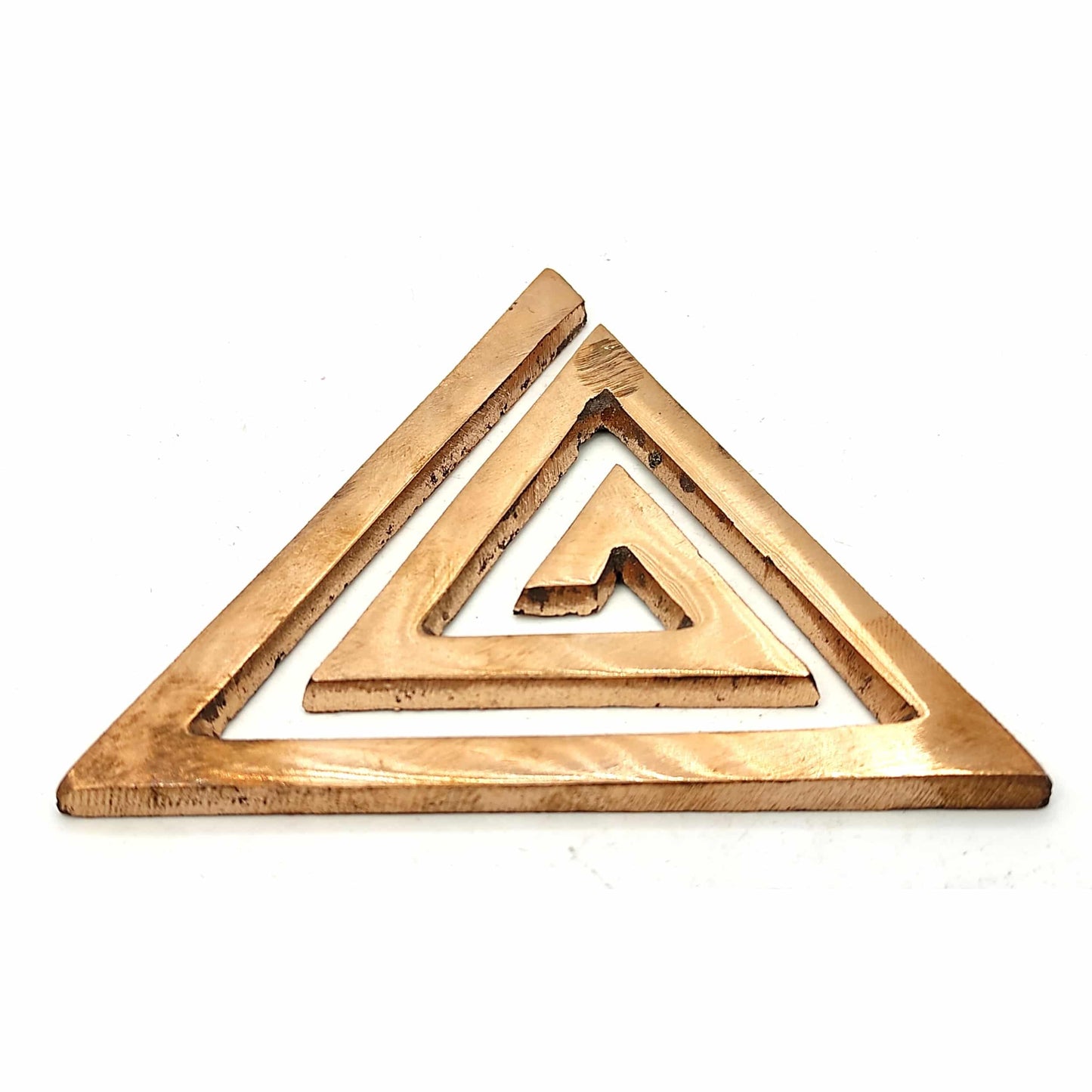 copper vastu helix for south east cut