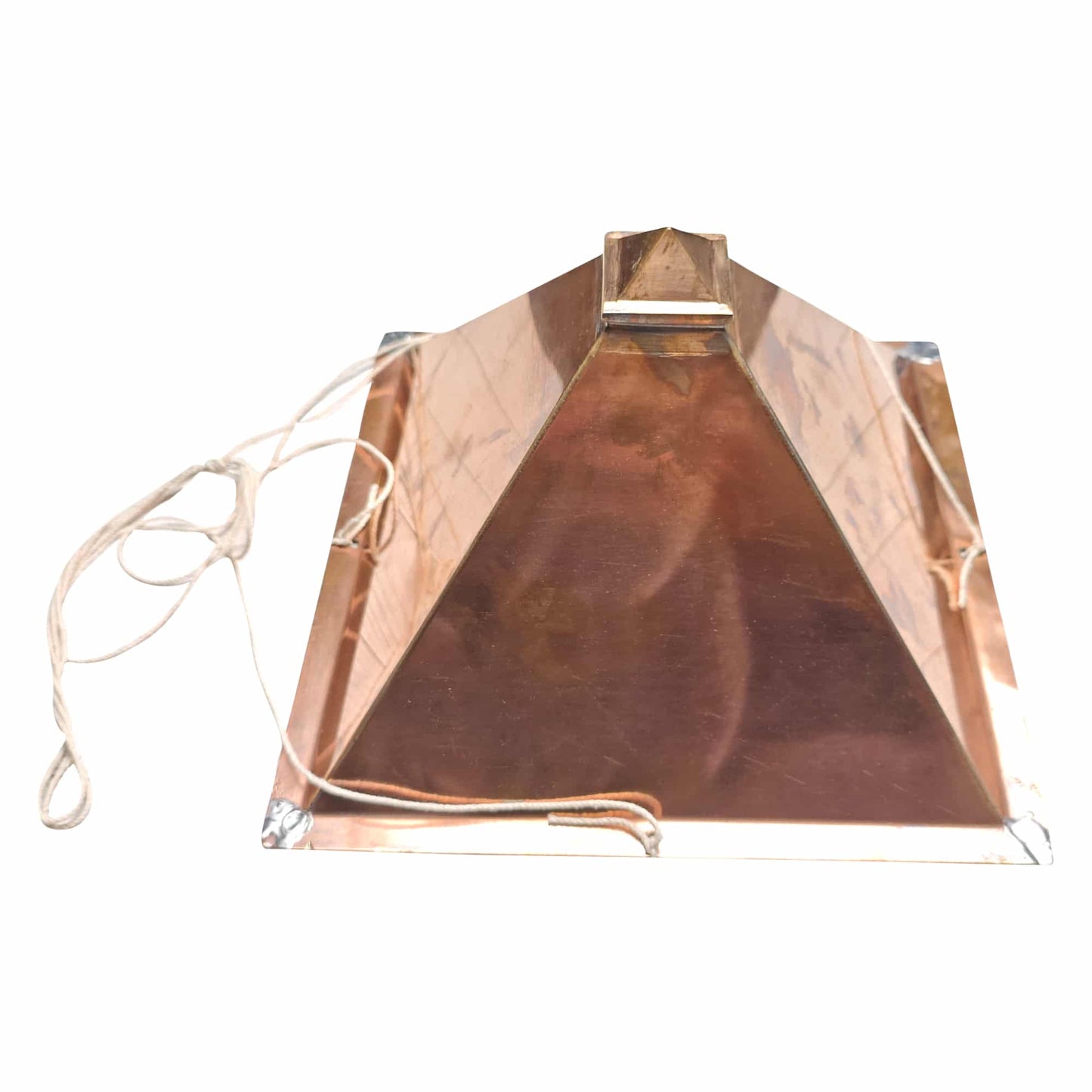 copper meditation pyramid hanging vastu