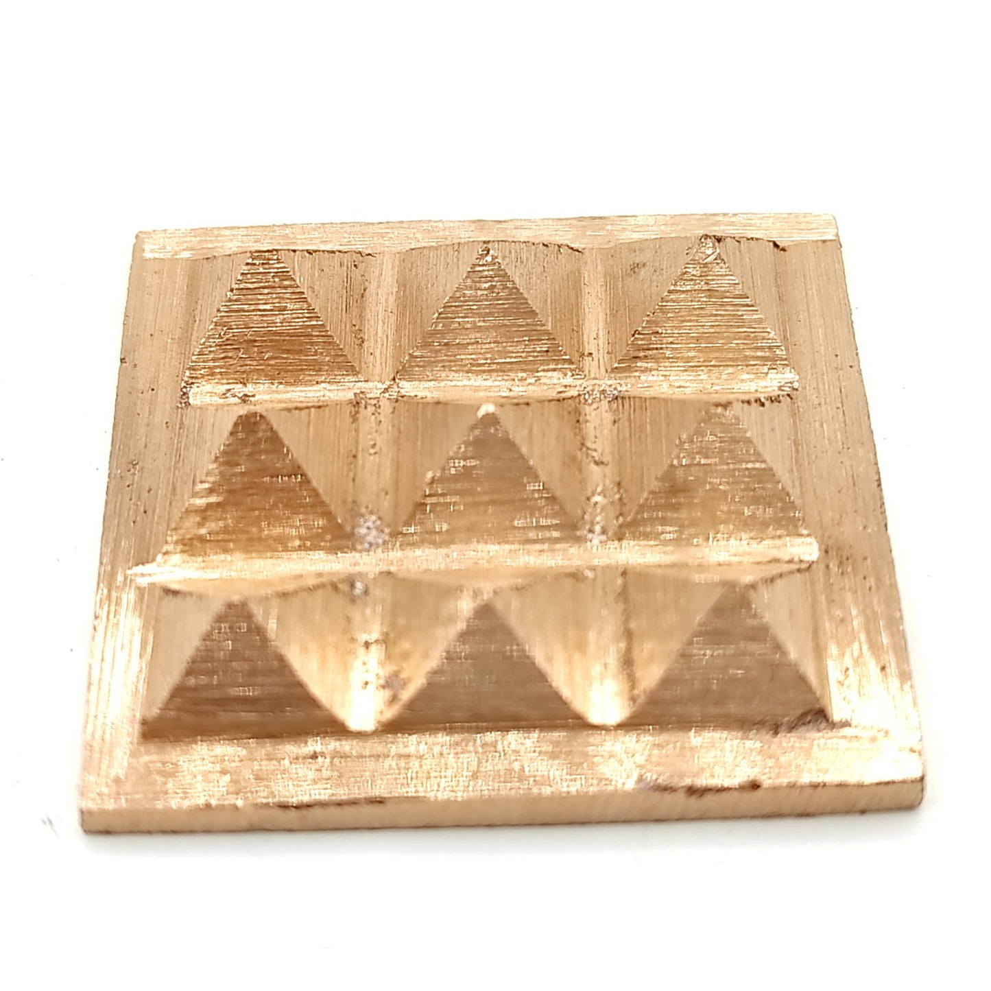 copper pyramid chip 1inch