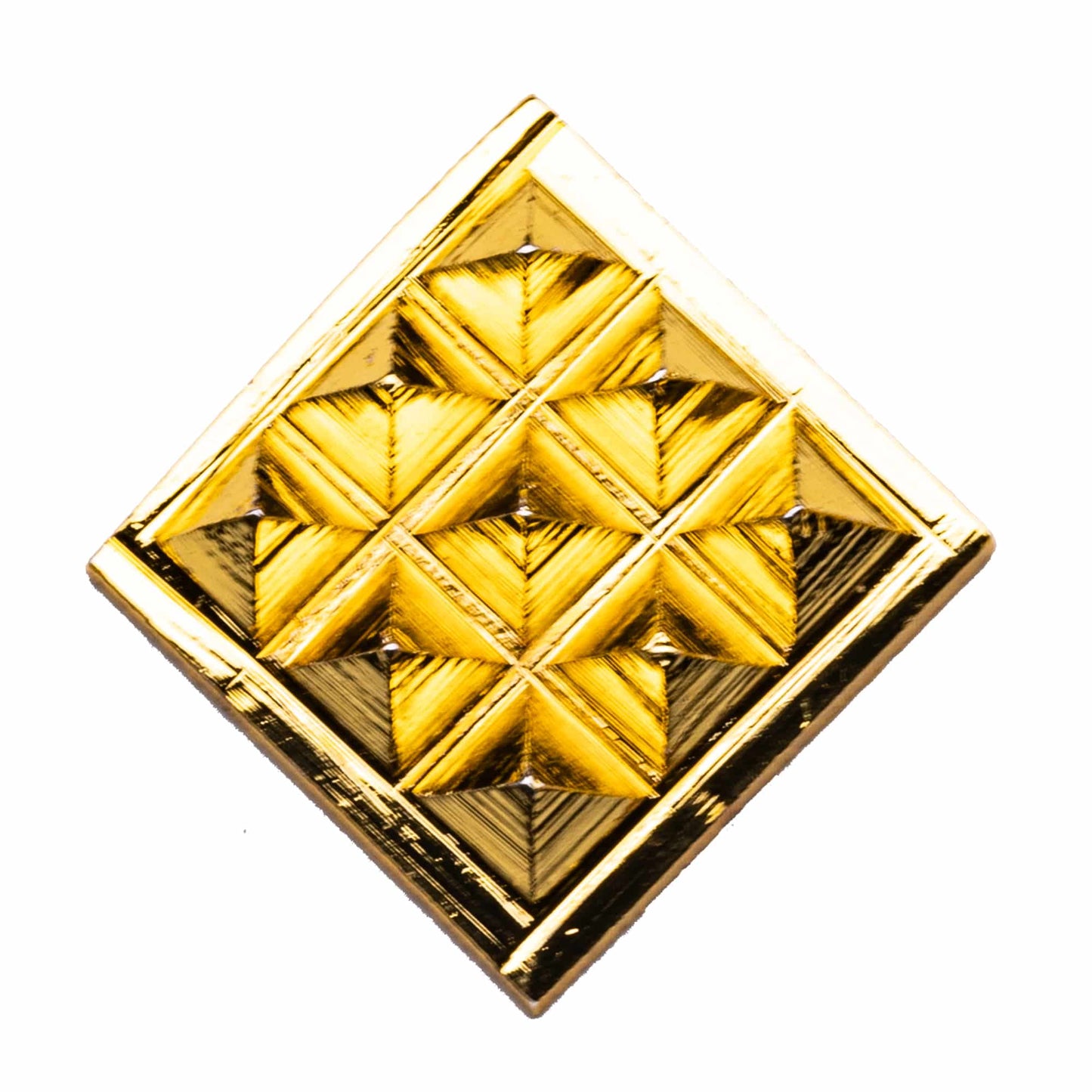 copper pyramid chip gold plated vastu