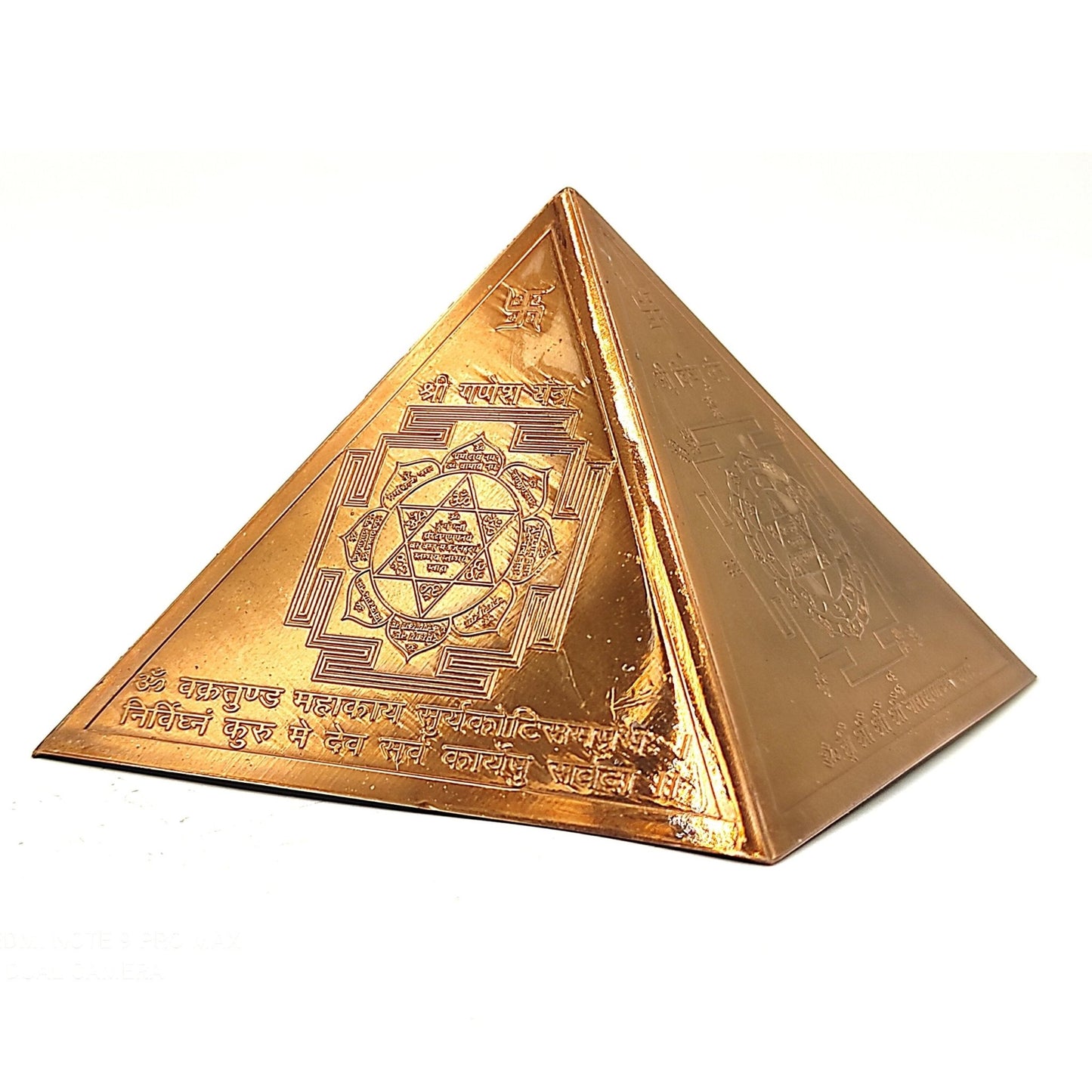 Copper Vastu Dosh Nivaran Pyramid Yantra placement in the North-East zone as per Vastu