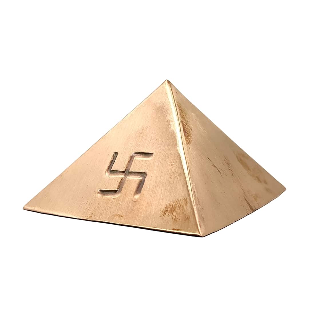 vastu copper hollow pyramid remedy product
