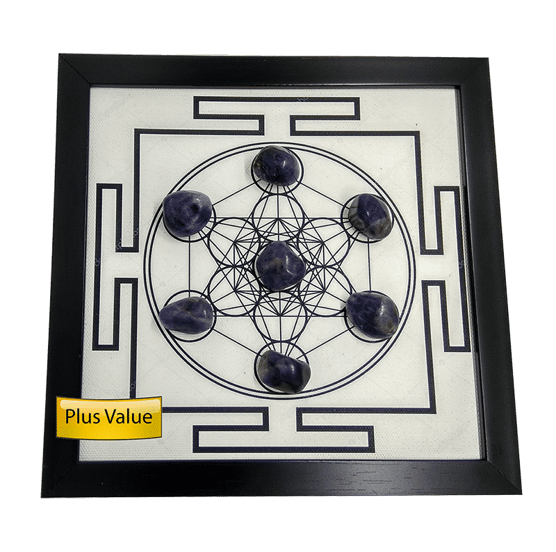 Buy Educational healing vastu crystal grid - for love, harmony & marraige (Pair) online in india