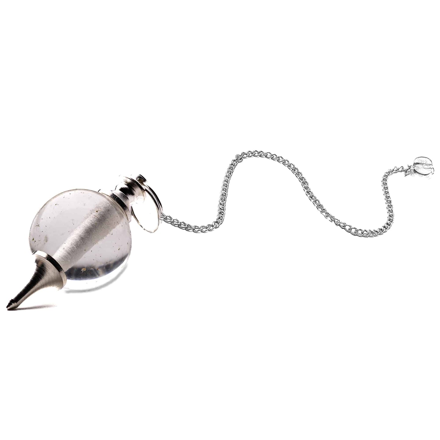 crystal quartz ball dowsing pendulum